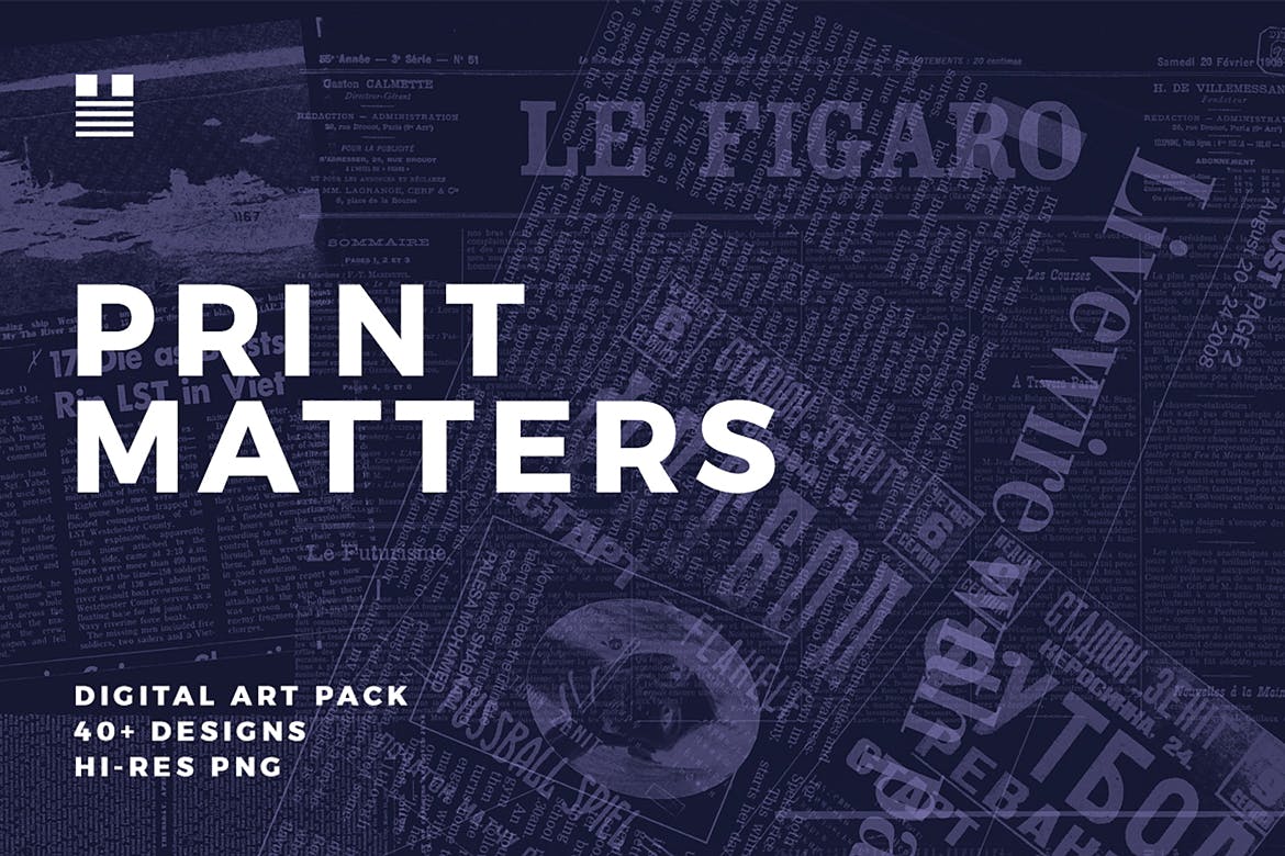 Print Matters Newspaper Background Textures
