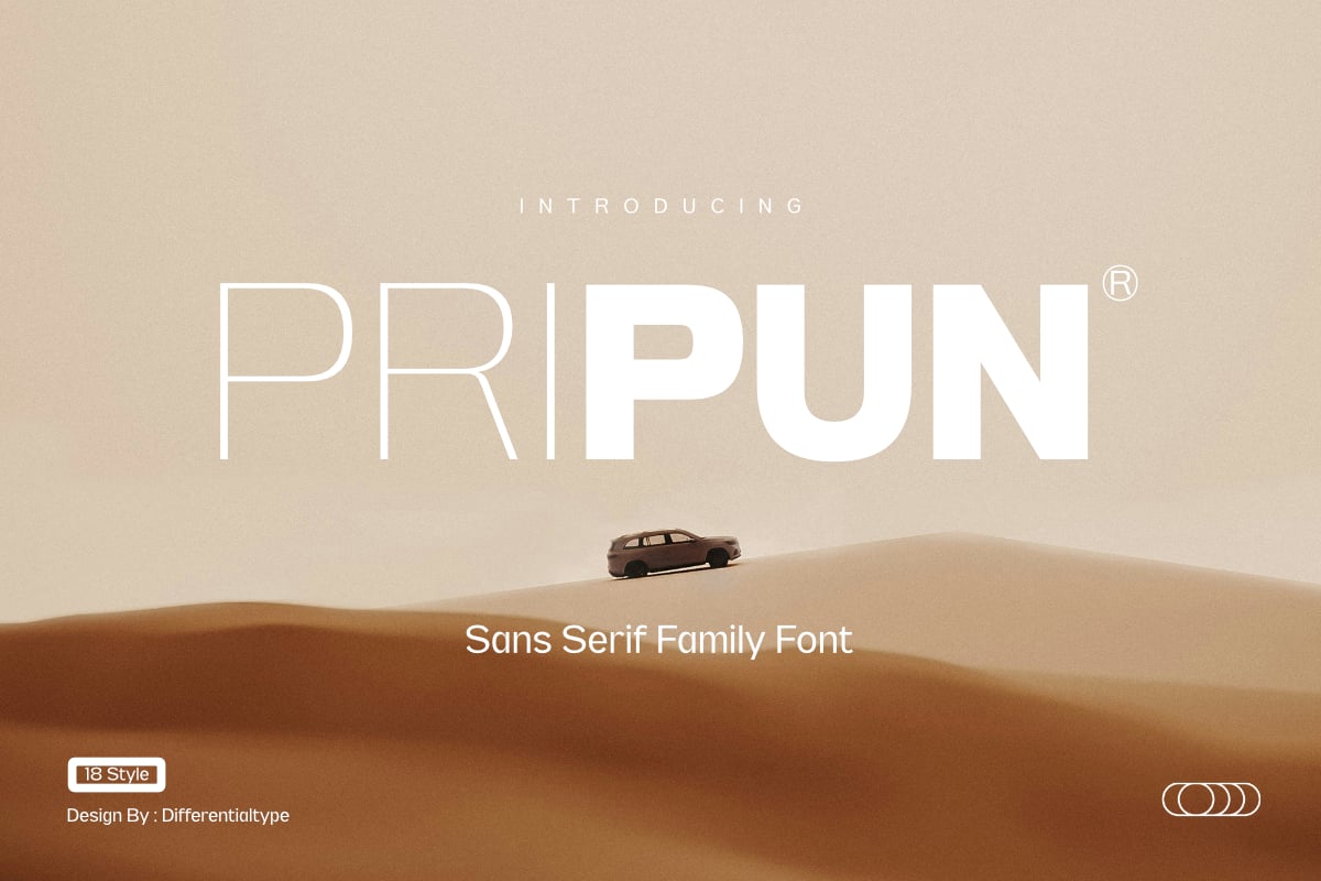 Pripun - Clean Small Text Font