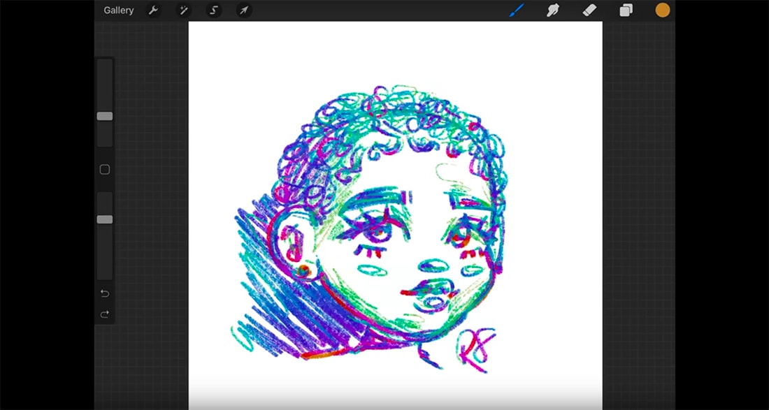 procreate drawing tutorial beginner