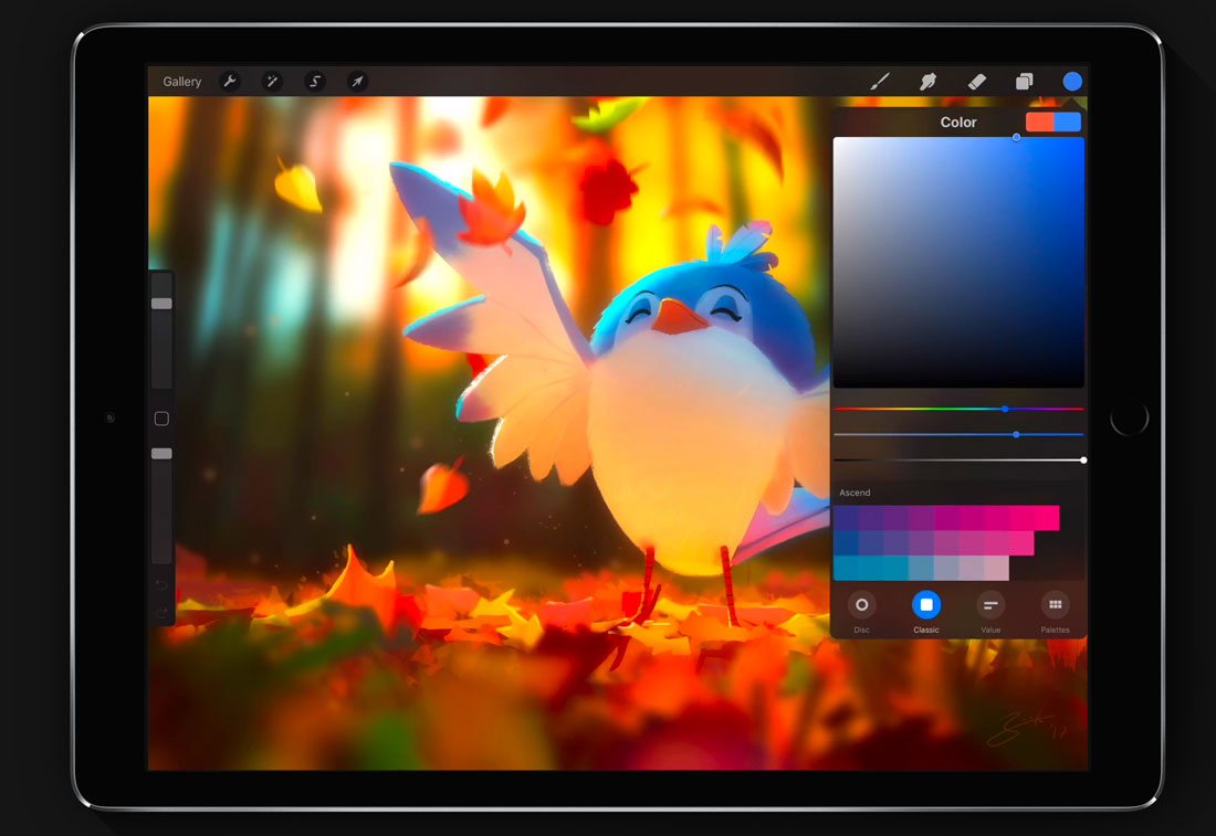 procreate 8 Best iPad Apps for Design & Illustration design tips 