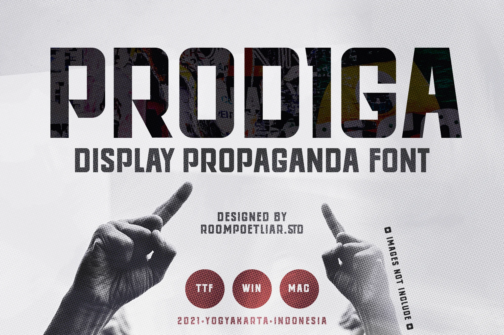 Prodiga - Russian Propaganda Font