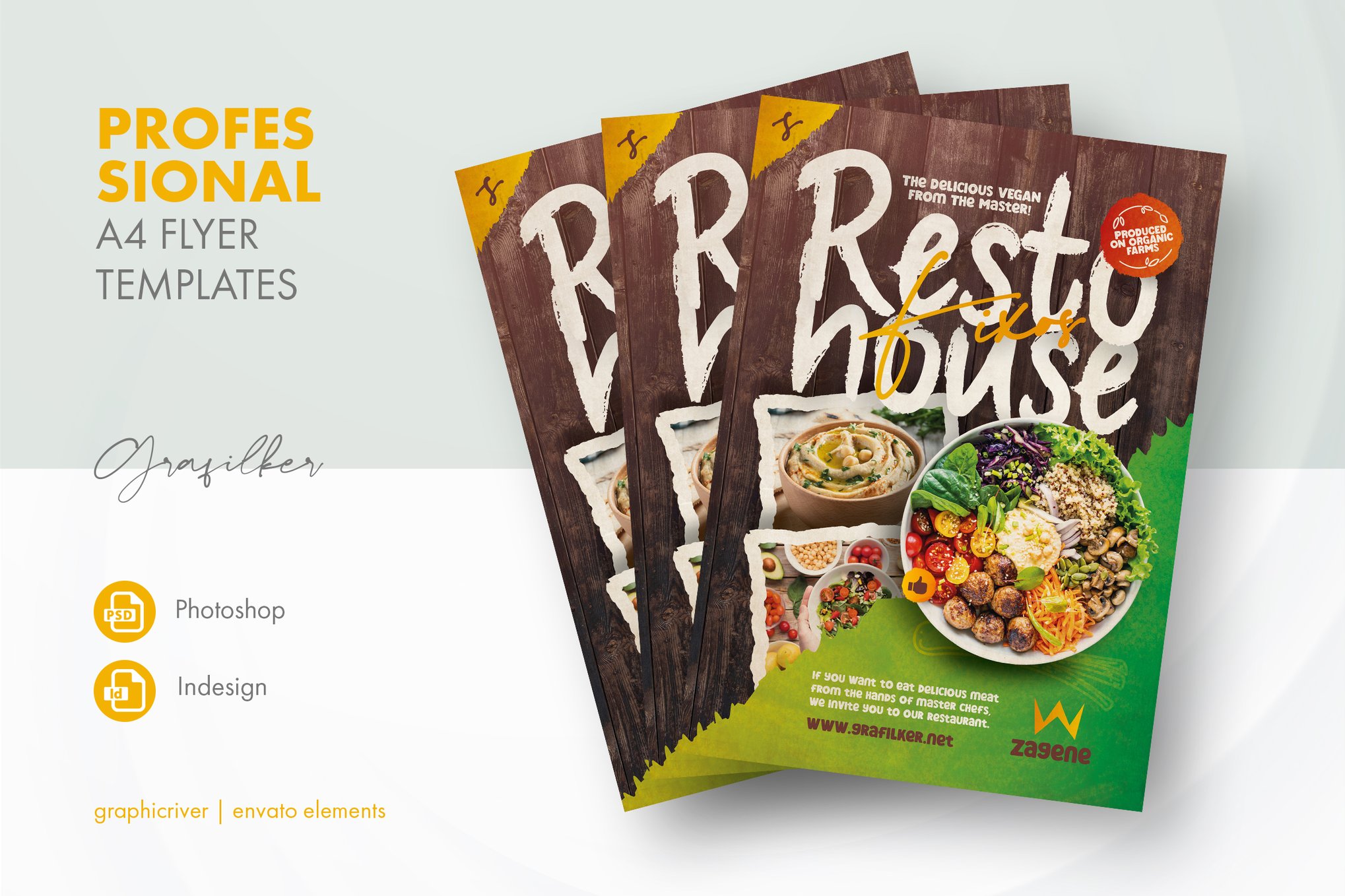 Professional Restaurant Flyer Template