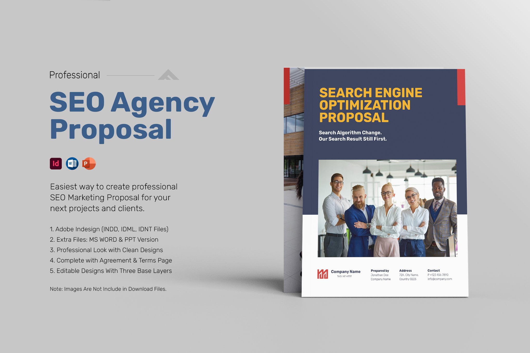 Professional SEO Marketing Proposal Template