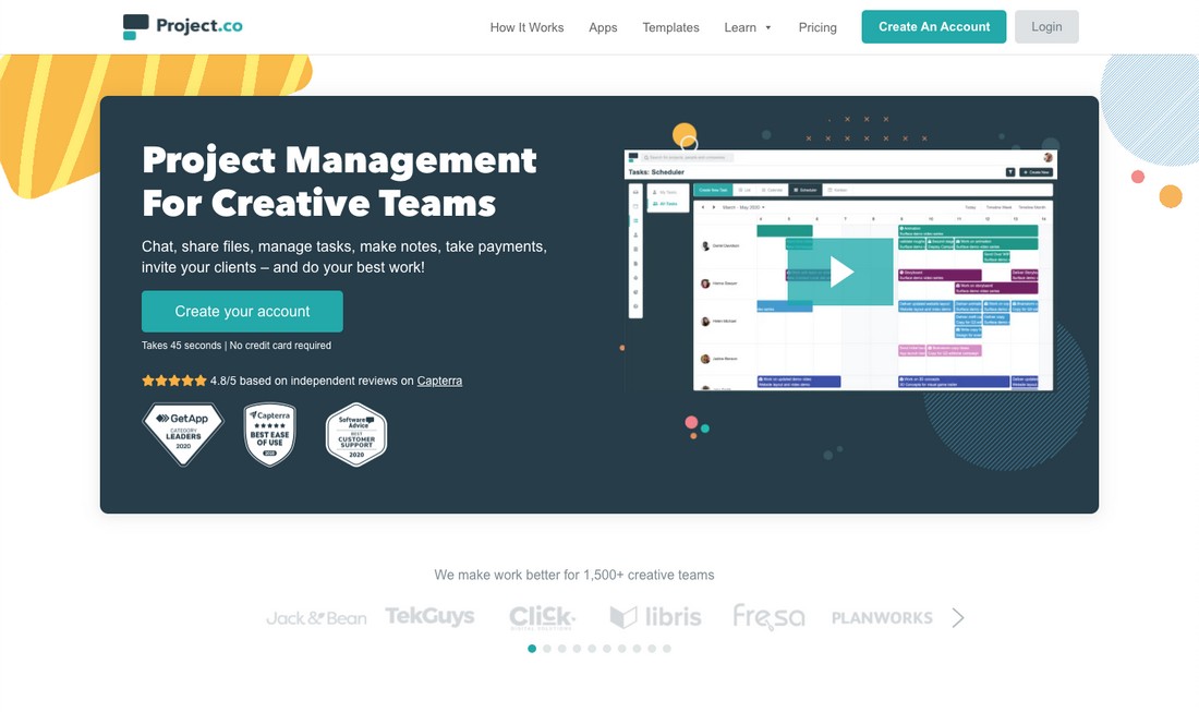 project-co Best Project Management Software for Creatives 2020 design tips 