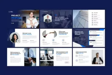 Second alternate image for Project Proposal Presentation Template