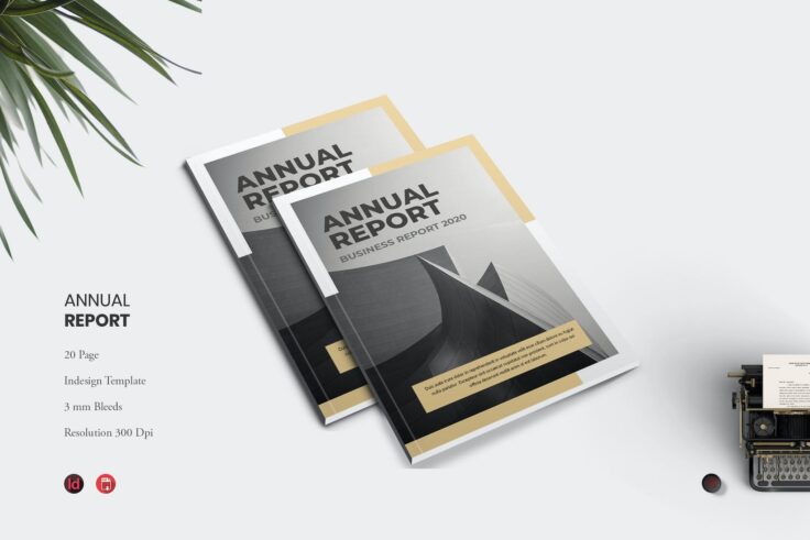 View Information about Provide Simple Annual Report Template