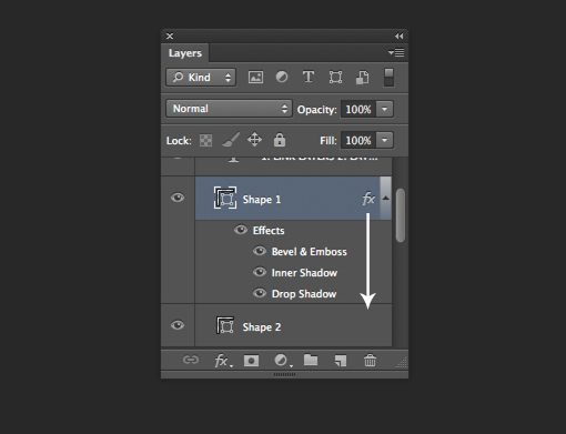 photoshop layers panel