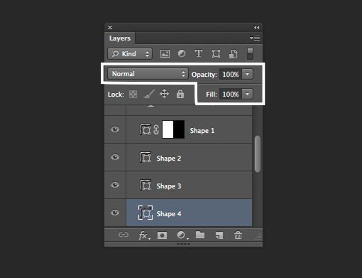 photoshop layers panel