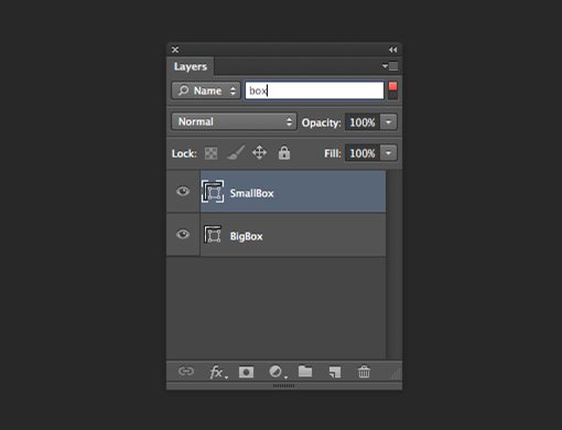 photoshop layers panel