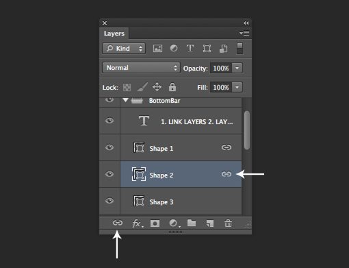 photoshop layers panel