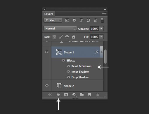 photoshop layers panel