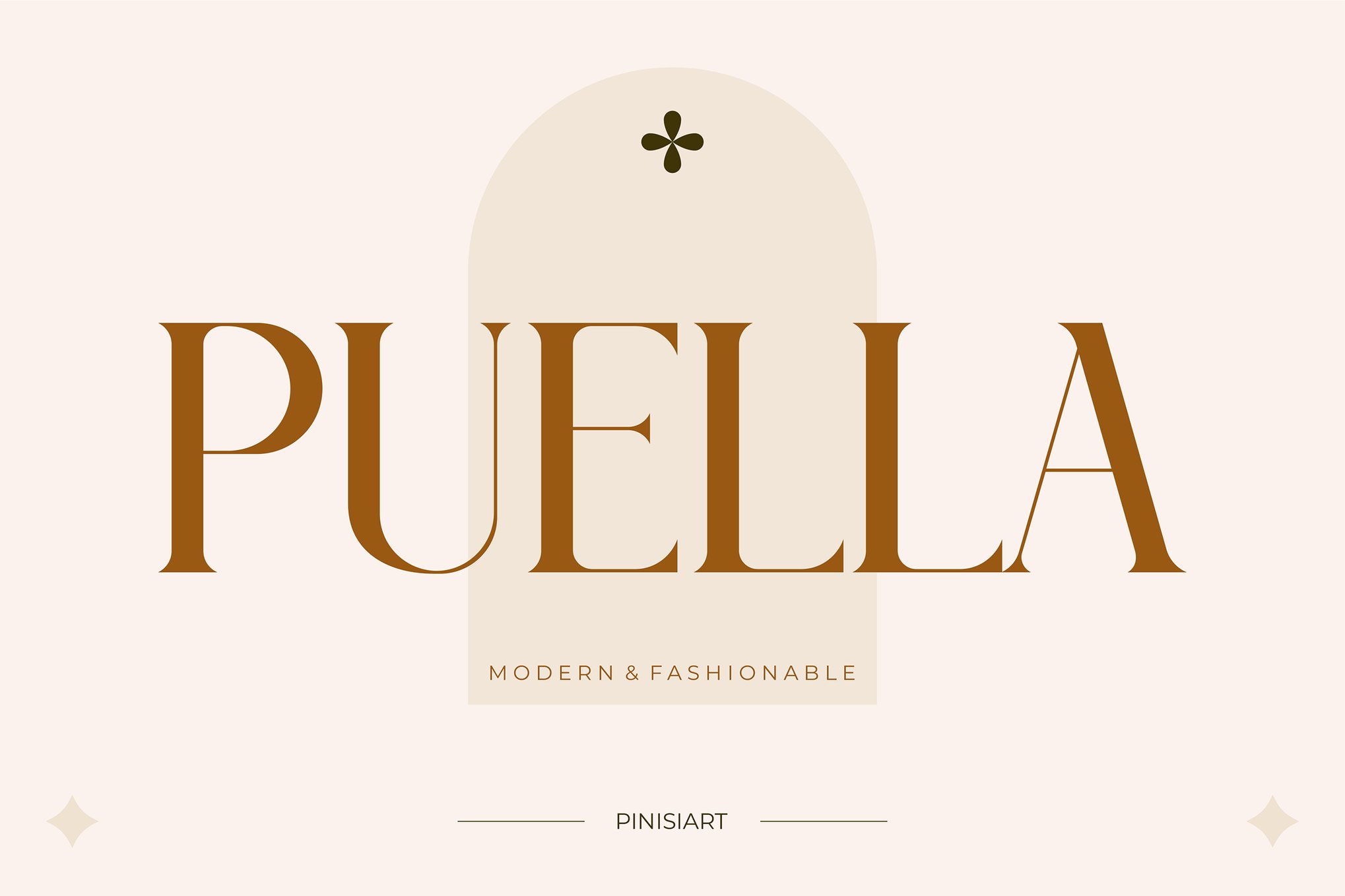 Puella - Elegant Logo Font