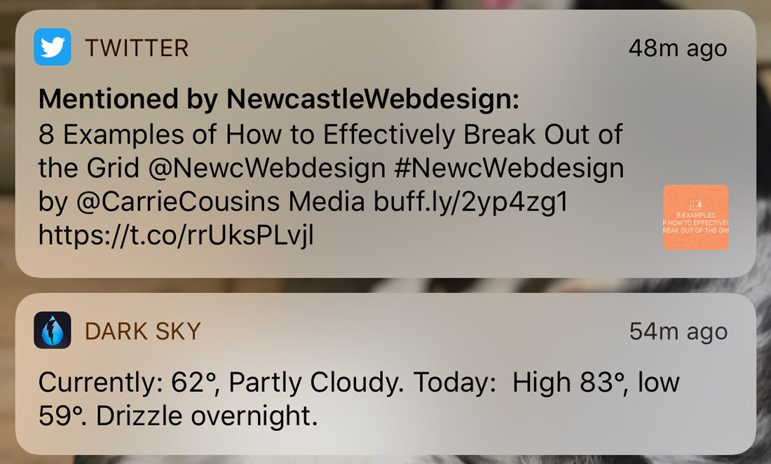 push notification