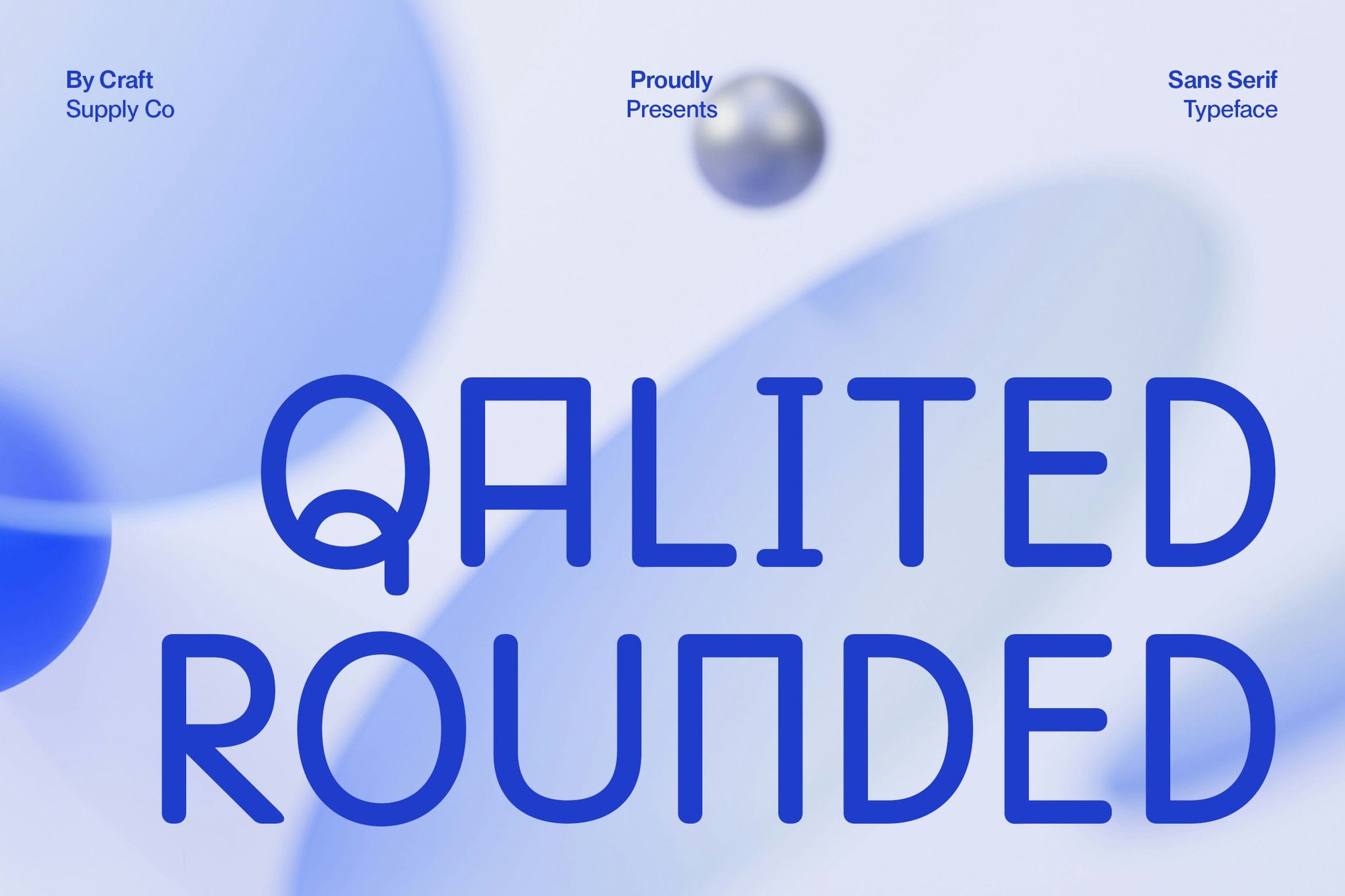 Qalited Rounded - Professional Font