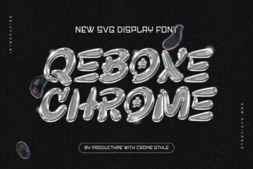 15+ Exceptional Chrome Fonts for High-Tech Visuals | Design Shack