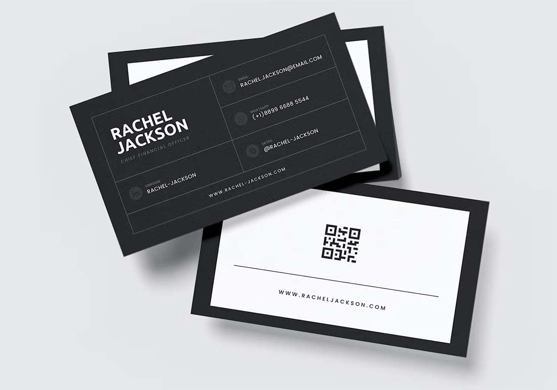 qr code business card