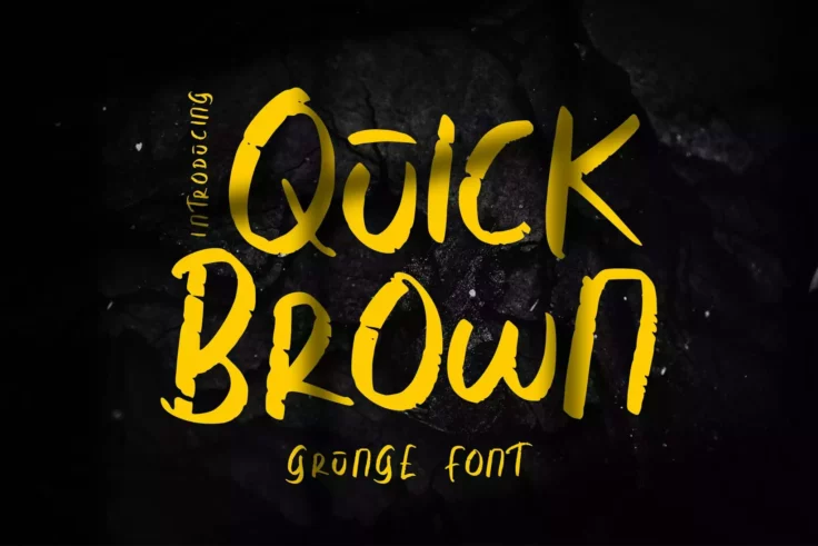 View Information about Quick Brown Font