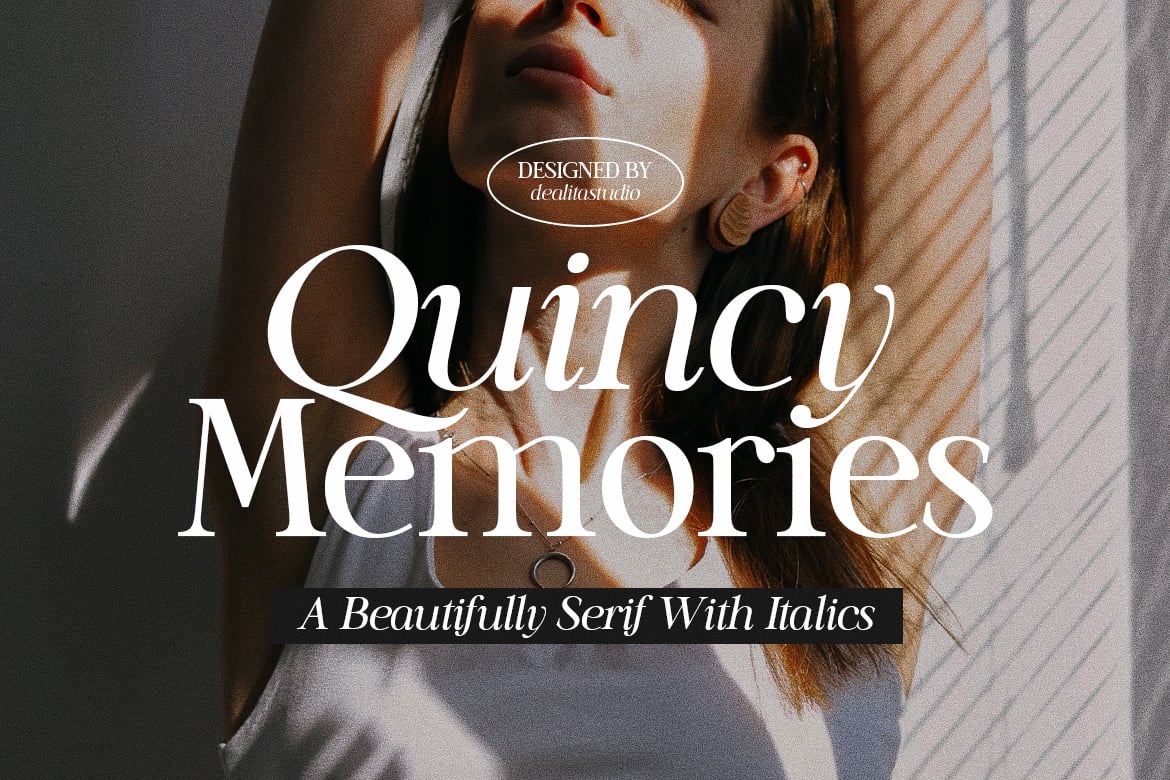 Quincy Serif - Passionate Spanish Font