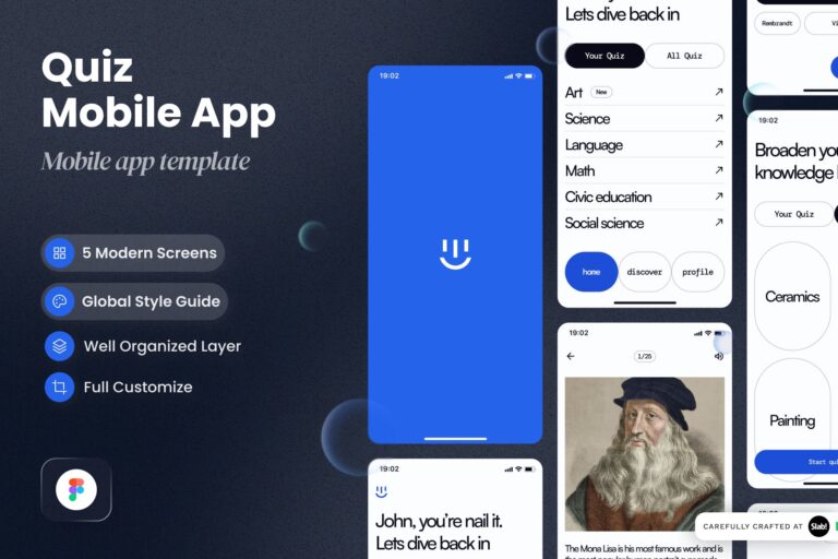 25  Best Figma App Templates Design Shack