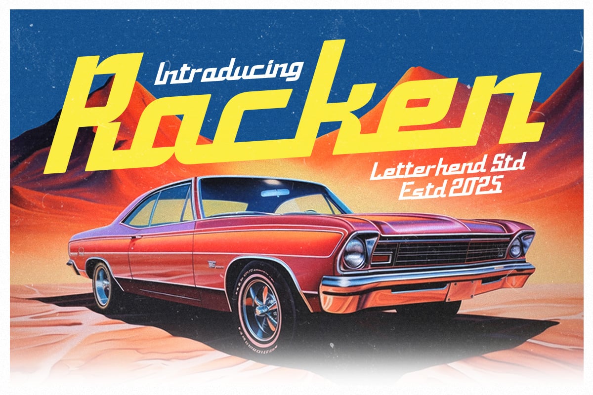 Racken - Classic American Font