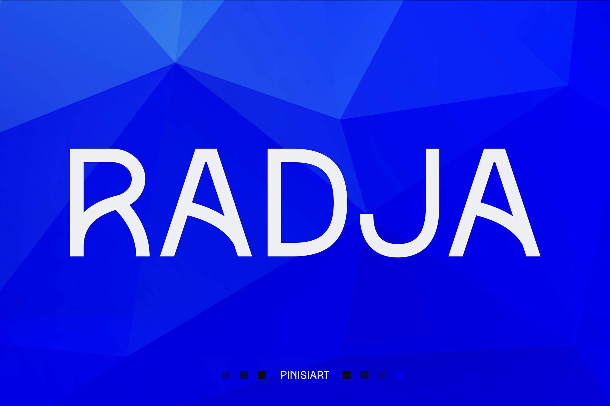 Radja - Modern Logo Font