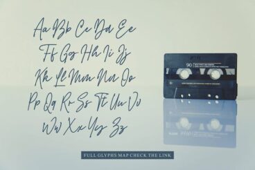 First alternate image for Rattem Hullax Font