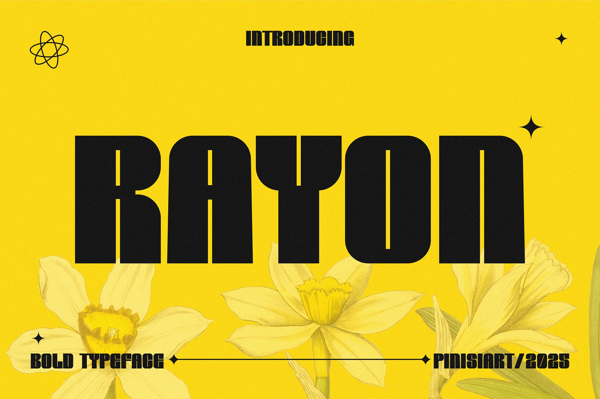 Rayon - Retro Poster Font