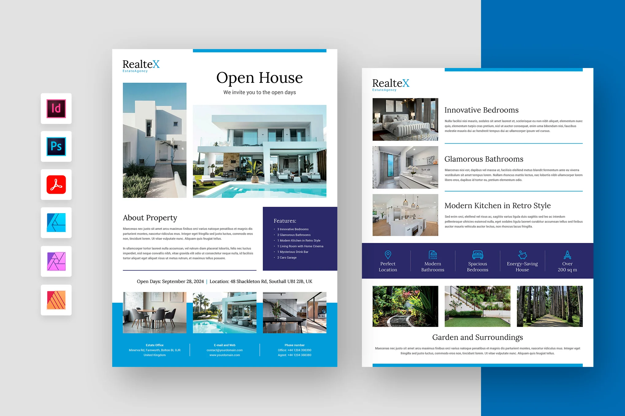 Real Estate Agency Flyer Template