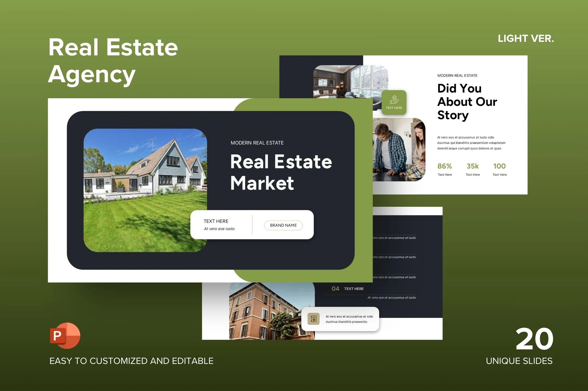 Real Estate Agency PowerPoint Template