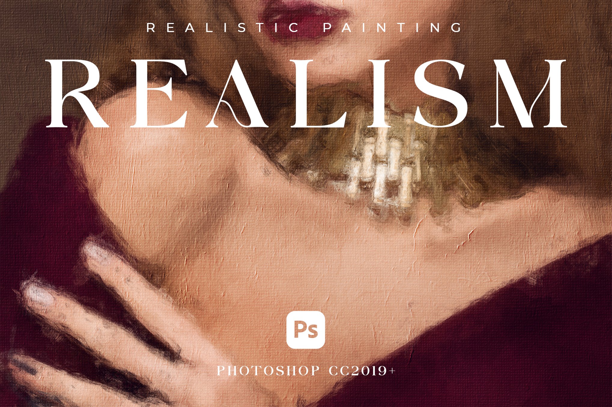 Realism - Realistic Painting Photoshop Action
