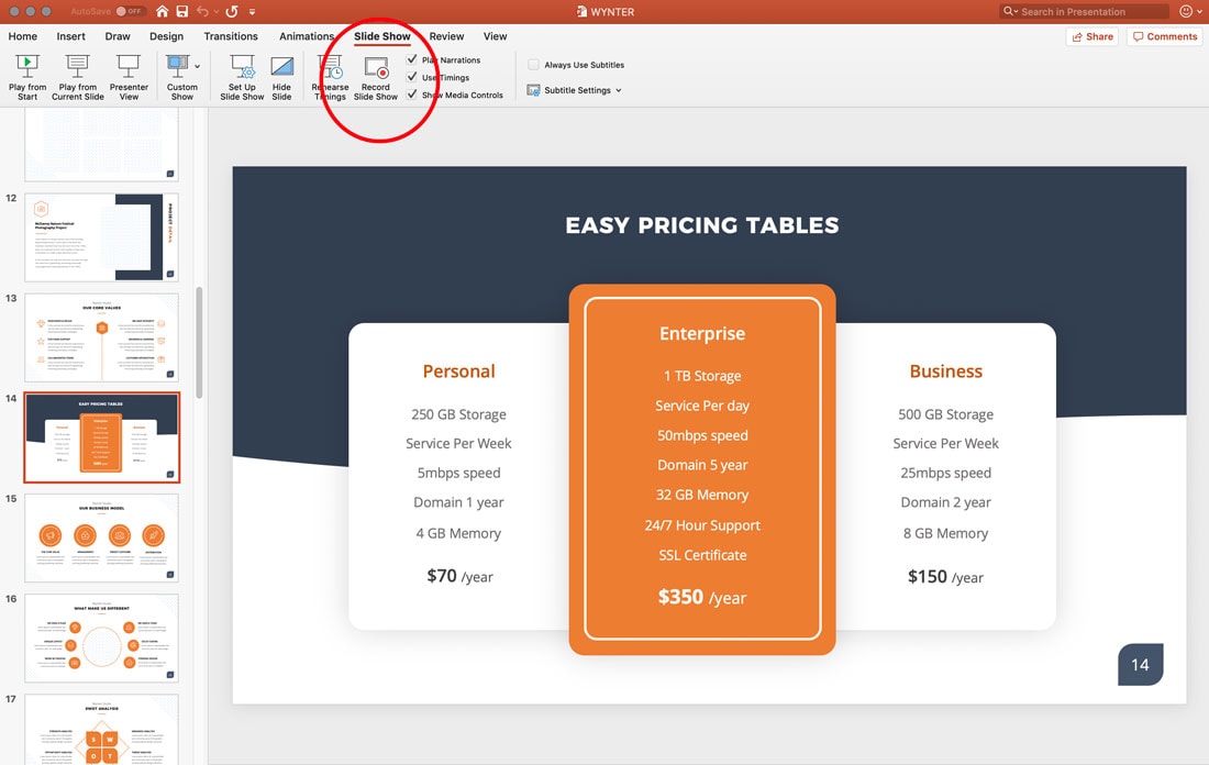 record-slides How to Narrate a PowerPoint Presentation (And Record Your Voice) design tips Software 