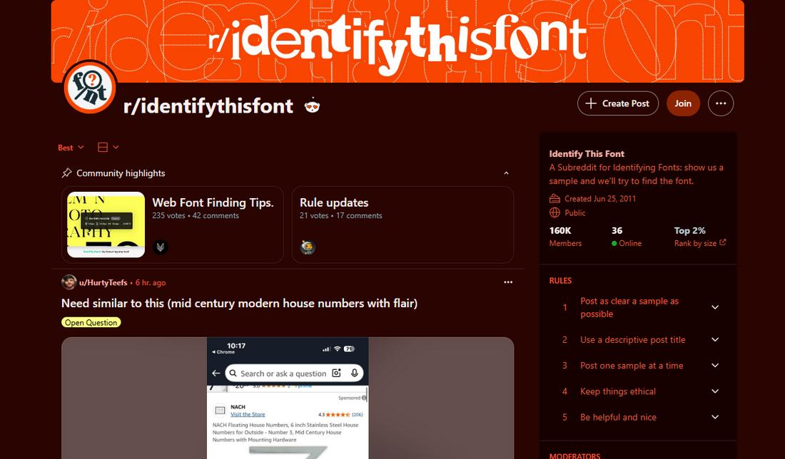 reddit fonts