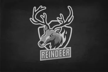 Second alternate image for Reindeer Esports Logo Template