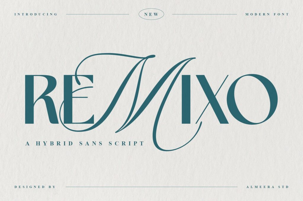 20+ Cool Hybrid Fonts for Modern Branding | Design Shack