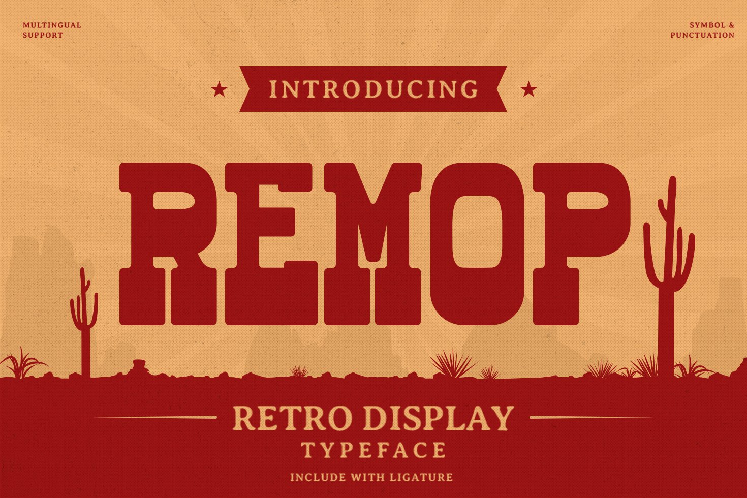Remop - Classic Western Font
