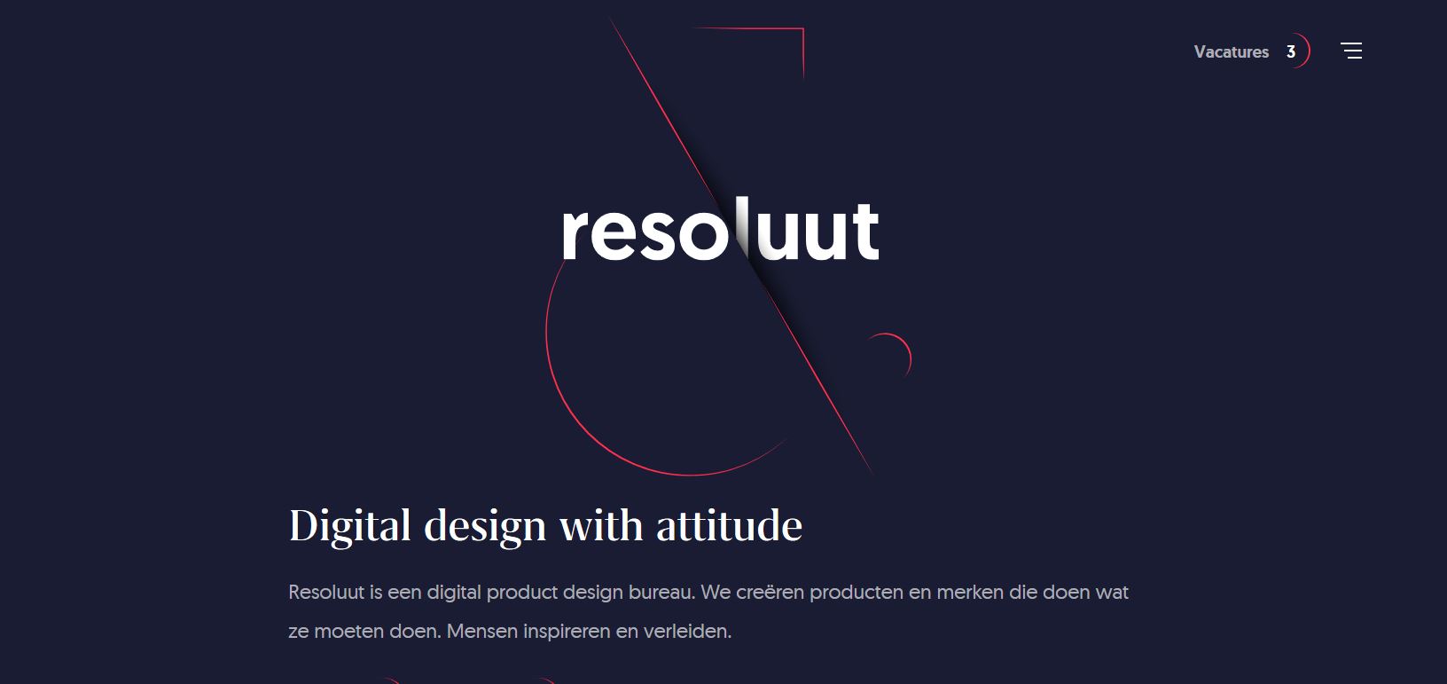 resolut Design Trend: Sliced Text & Typography design tips 