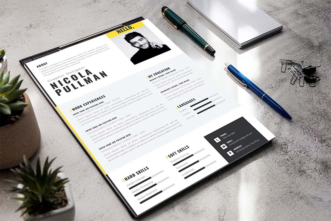 key skills resume designer