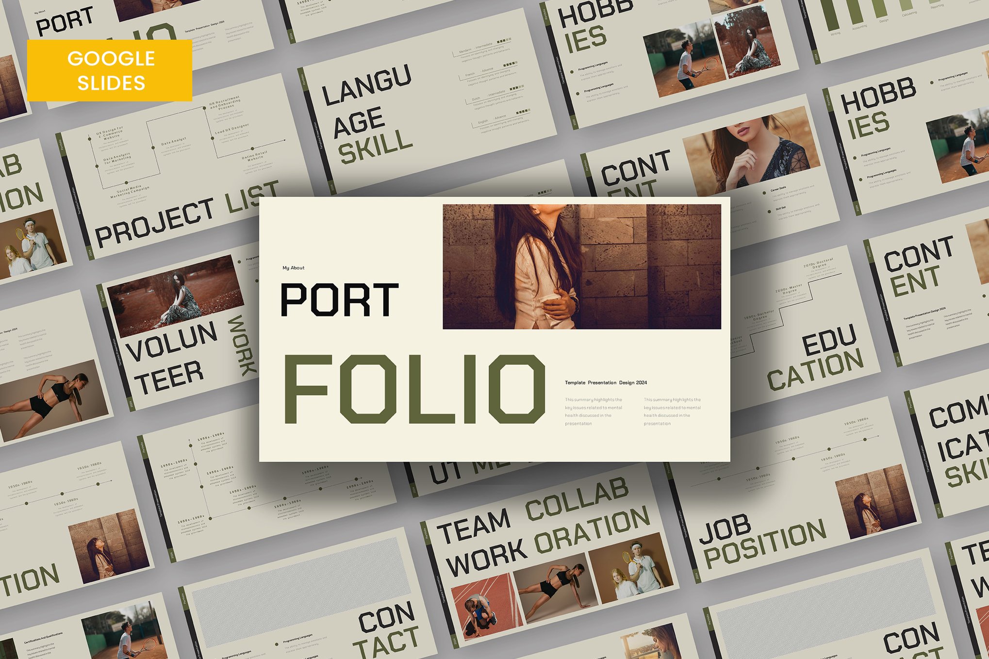 Resume Portfolio Presentation Template