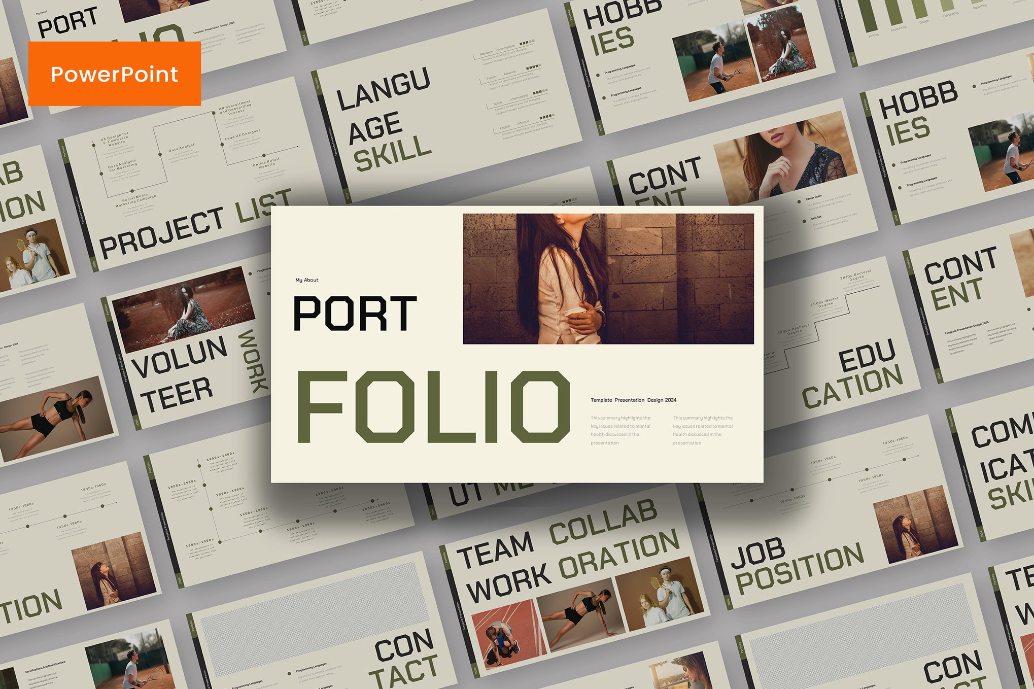 Resume Portfolio Presentation Template