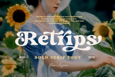 Retrips Font