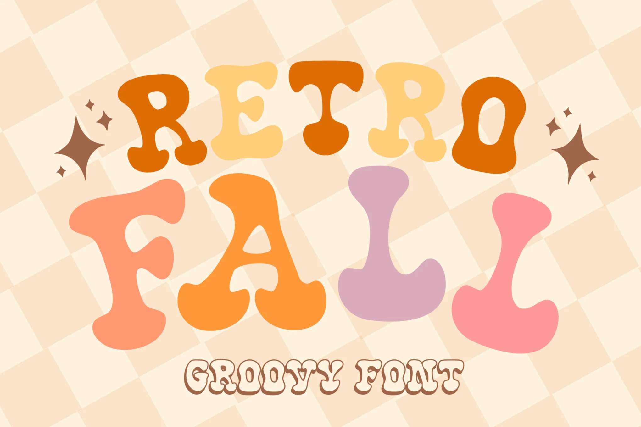 Retro Fall - Cute Fall Font