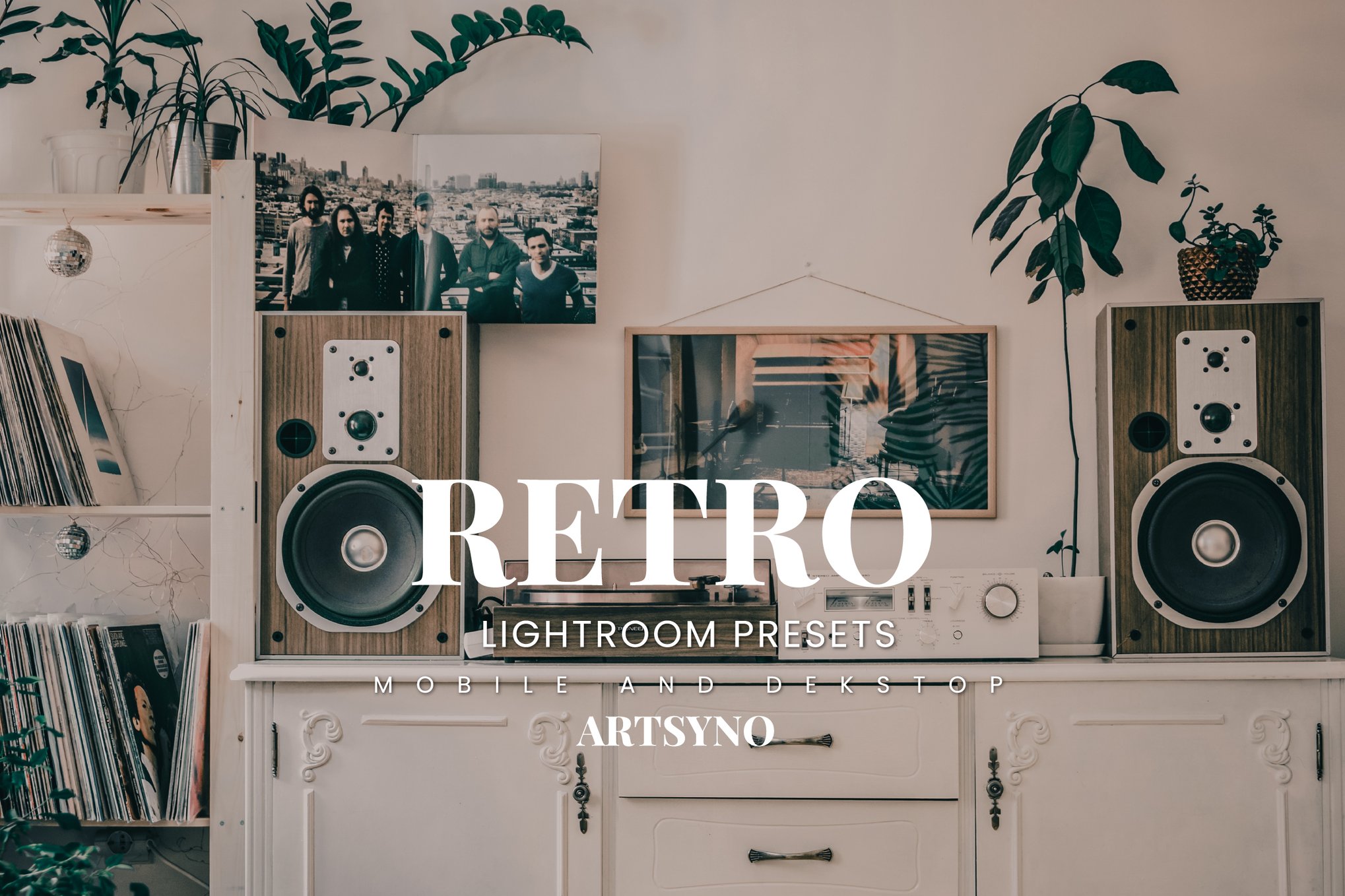 Retro Lightroom Presets for Dekstop & Mobile