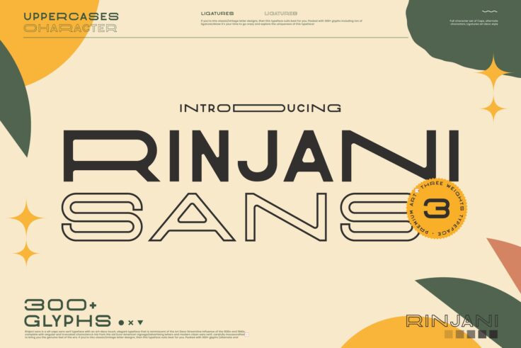 View Information about Rinjani Sans Wide Stretched Typeface