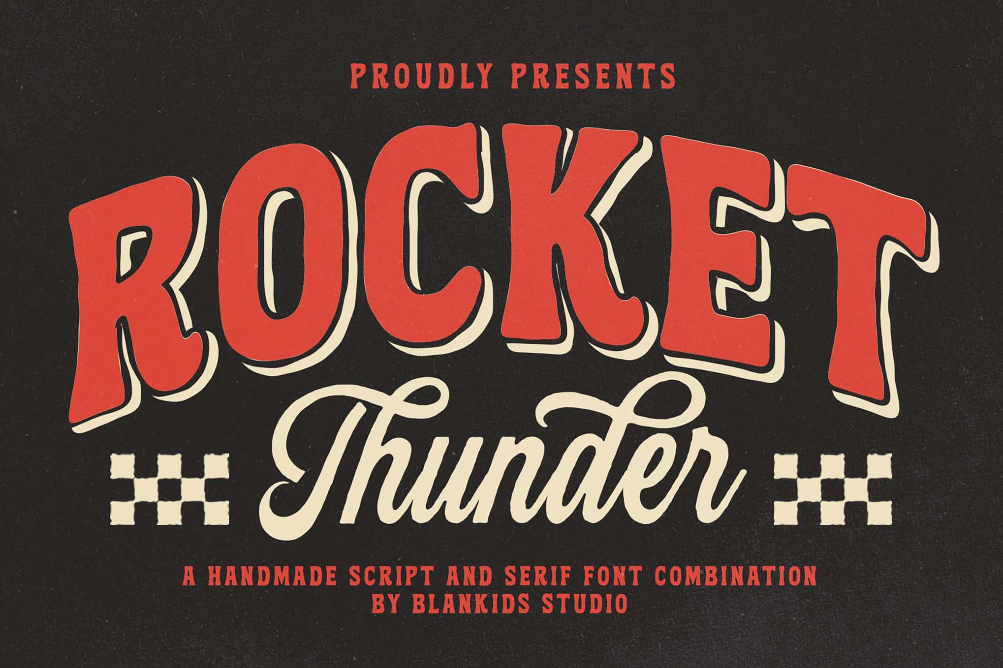 Rocket Thunder - Signage Font Duo