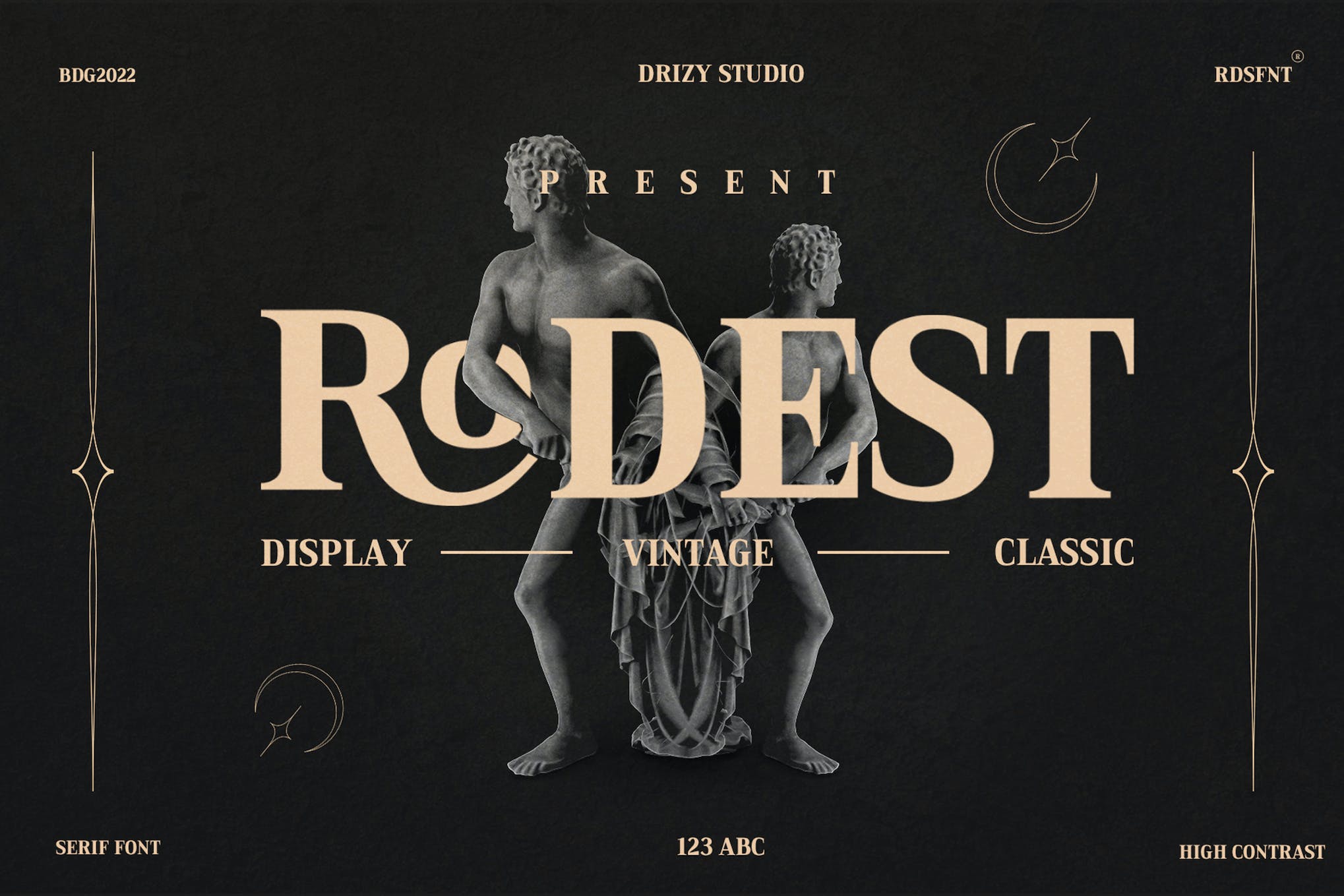 Rodest - Font Serif Klasik