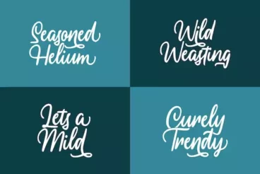 Second alternate image for Rossegenia Cursive Script Font