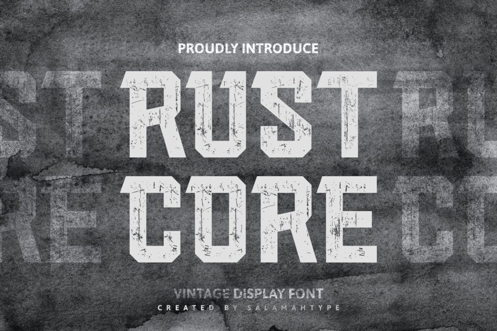 35+ Best Distressed Fonts (Free & Pro) | Design Shack