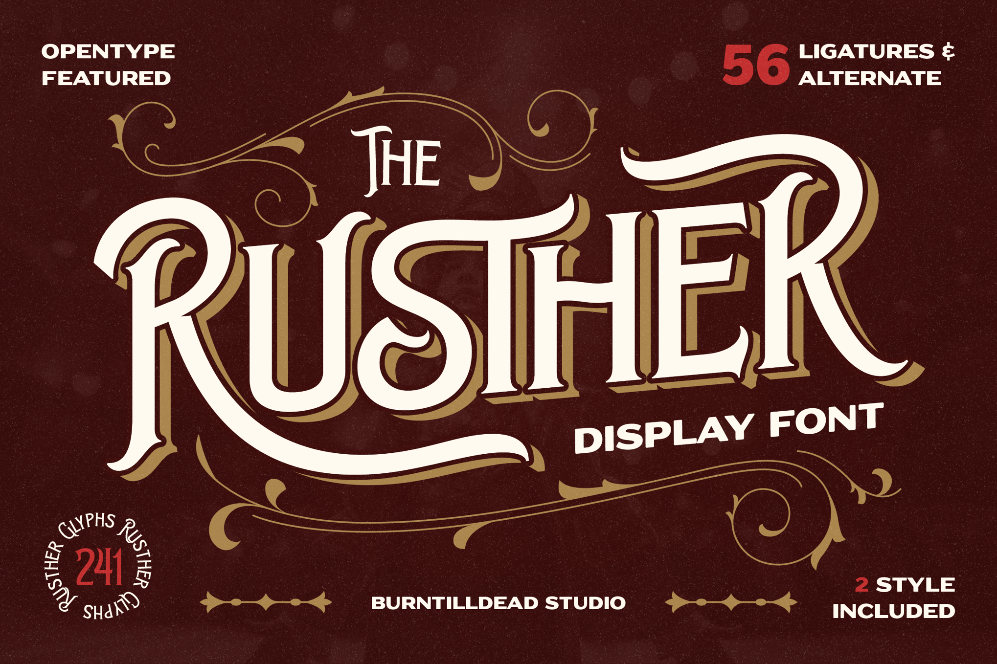 Rusther - Classic Mid-Century Font