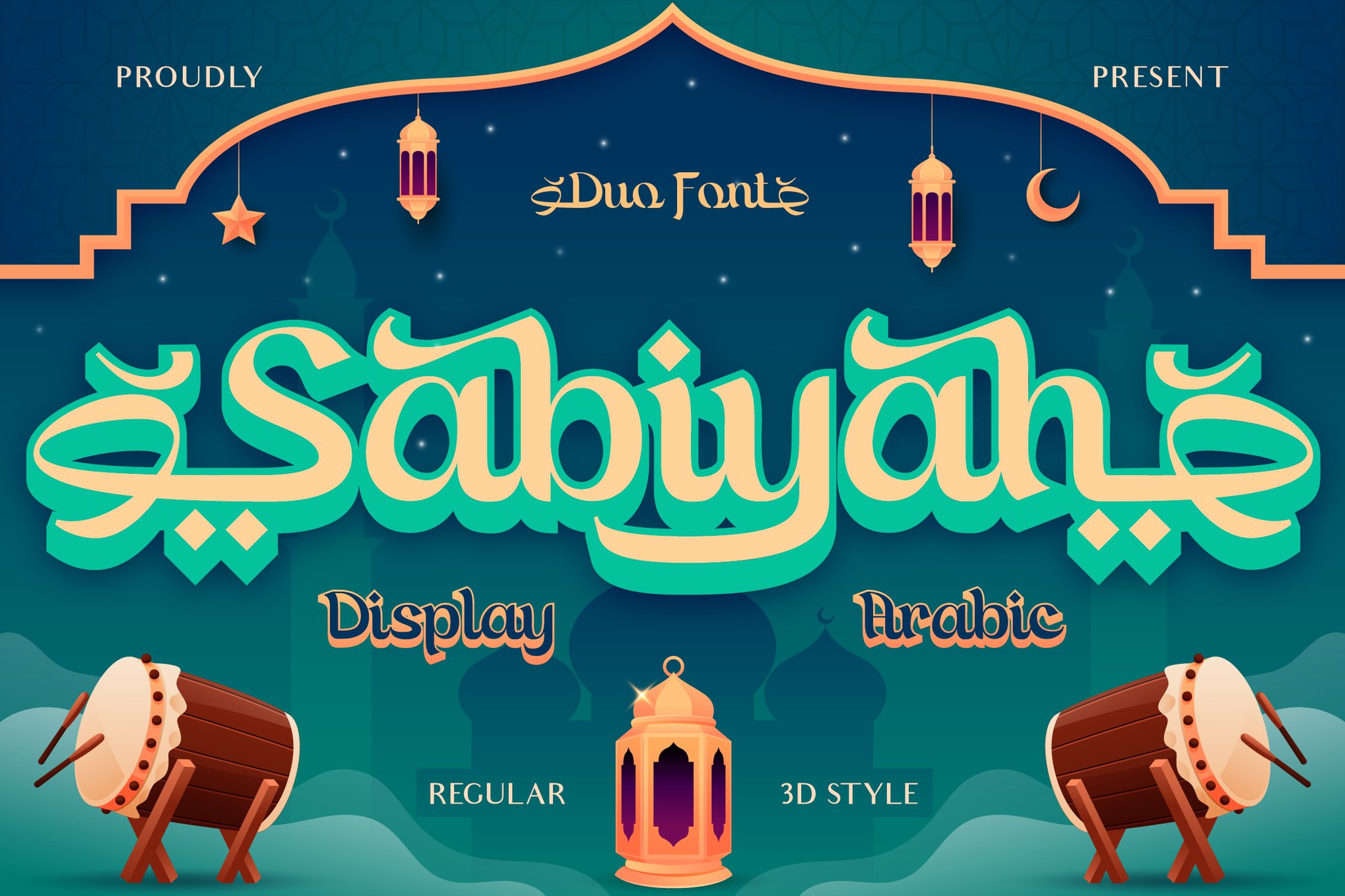 Sabiyah - Creative Middle East Font