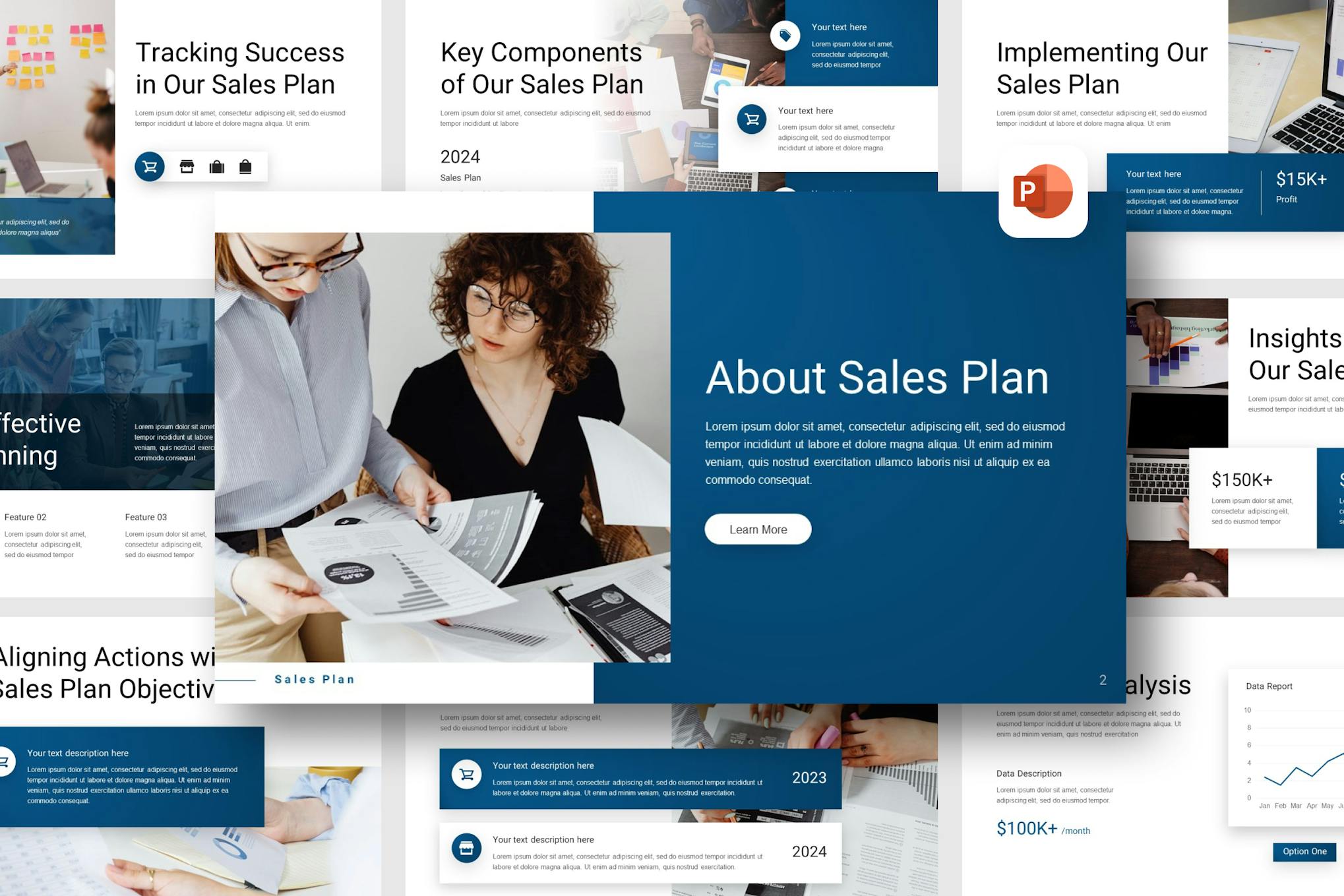 Sales Plan PowerPoint Template